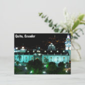 Carte Plaza de la Independencia, Quito, Equateur (Debout devant)