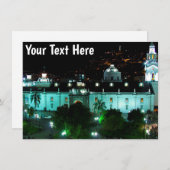 Carte Plaza de la Independencia, Quito, Equateur (Devant / Derrière)