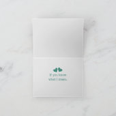 Carte pleine d'esprit de Valentines - concept (Intérieur)