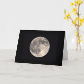 Carte Pleine lune (Fleur jaune)