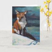 Carte Pleine lune (Fleur jaune)