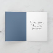 Carte Pleine lune Anniversaire Dans La Vague Océanique (Intérieur)