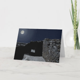 Carte Pleine lune au-dessus de Chaco