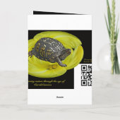 Carte Pleine lune d'anniversaire mariage (Dos)