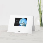 Carte Pleine lune de loup (Dos)