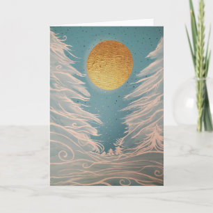 Carte Pleine Lune Froide Supermoon