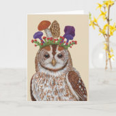 Carte Plenty to Talk About tawny owny/fungi card (Fleur jaune)