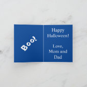 Carte pliante Halloween Chat (Intérieur)