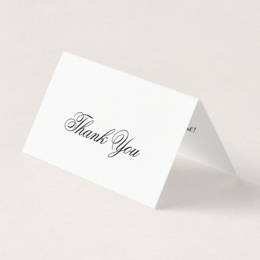 Carte pliante Merci d'anniversaire (Front)