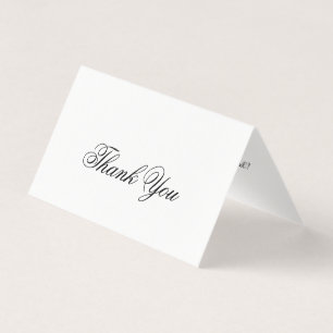 Carte pliante Merci d'anniversaire