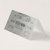 Carte pliée (Front)