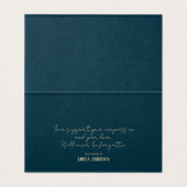 Carte pliée (Inside Unfolded)