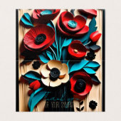 Carte pliée (Outside Unfolded)