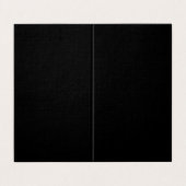 Carte pliée (Outside Unfolded)