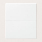 Carte pliée (Outside Unfolded)