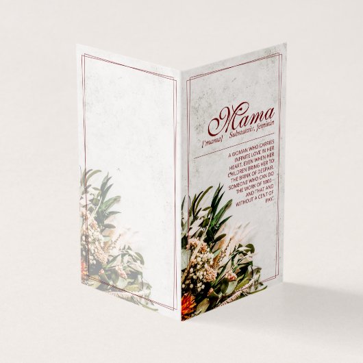 Carte pliée (Outside)