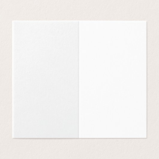 Carte pliée (Outside Unfolded)