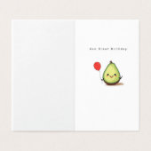 Carte pliée (Outside Unfolded)