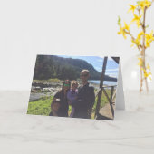 Carte pliée (Fleur jaune)