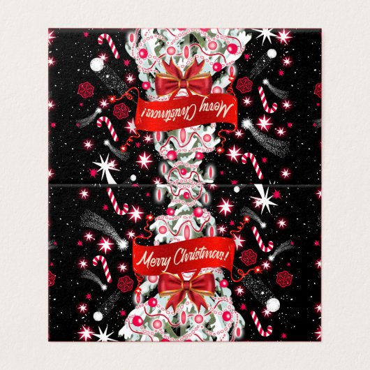 Carte pliée (Outside Unfolded)