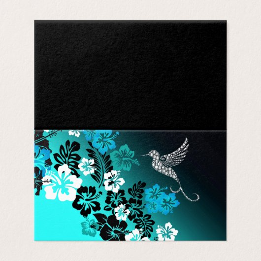 Carte pliée (Outside Unfolded)