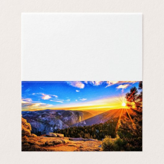 Carte pliée (Outside Unfolded)