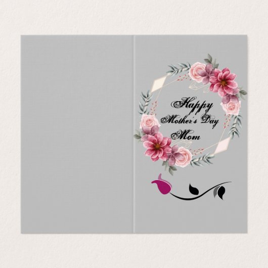 Carte pliée (Outside Unfolded)