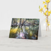 Carte pliée 7 pouces x 5 pouces || Balade À Sage C (Fleur jaune)
