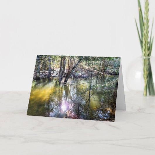 Carte pliée 7 pouces x 5 pouces || Balade À Sage C (Devant)