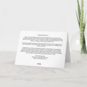 Carte pliée 7 pouces x 5 pouces || Halo de la lune (Dos)