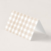 Carte pliée à tarte Merci (Back)