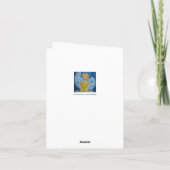 Carte pliée "Angel Holiday" de "Whispers of Love" (Dos)