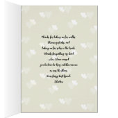 Carte pliée avec message pour la fête des pères Bl (Intérieur (Droit))