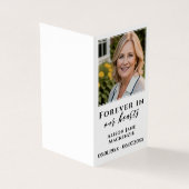 Carte pliée Bereavement (Outside)