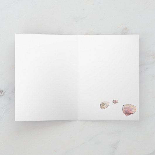 Carte pliée Blank Blank Mère et Bébé Baleine (Intérieur)