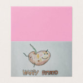 Carte Pliée Bonne Pomme De Terre (Outside Unfolded)