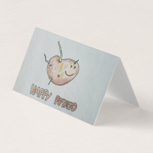 Carte Pliée Bonne Pomme De Terre