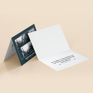 Carte pliée Collage photo d'amis personnalisés