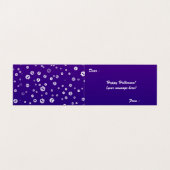 Carte pliée de crânes d'Halloween (Inside Unfolded)