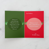 Carte pliée de l'arbre de Noël (Intérieur)
