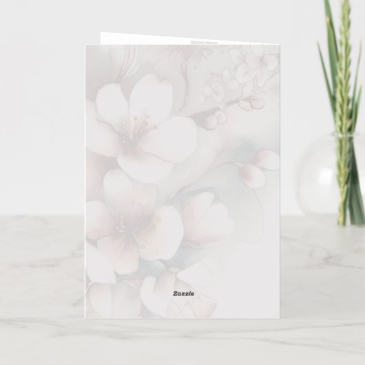 Carte Pliée de Mariage marié (Verso)