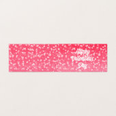 Carte pliée de Saint Valentin (Outside Unfolded)