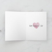 Carte pliée de voeux (Intérieur)