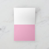 Carte pliée d'échange de la Saint-Valentin de la c (Intérieur)