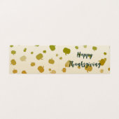 Carte pliée des Citrouilles de Thanksgiving (Outside Unfolded)