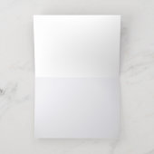 Carte pliée Dove Gold Foil (Couchage intérieur)