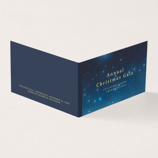 Carte pliée du code QR de Noël (Outside)