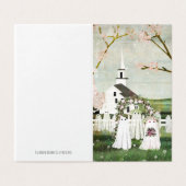 Carte pliée du Mariage de fantôme vide (Outside Unfolded)