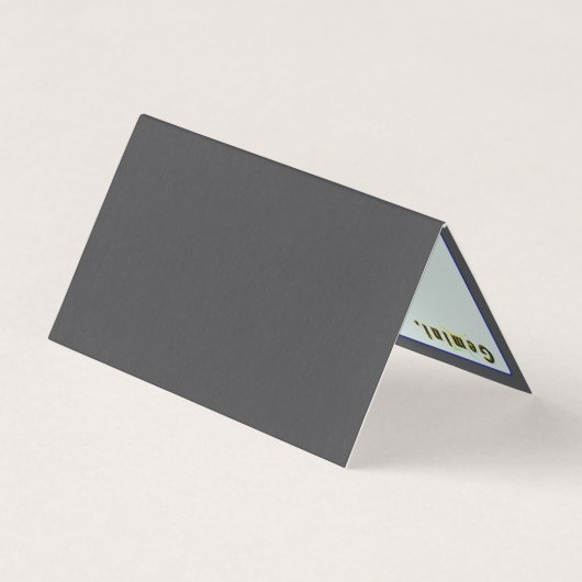 Carte pliée Gemini Zodiac (Back)