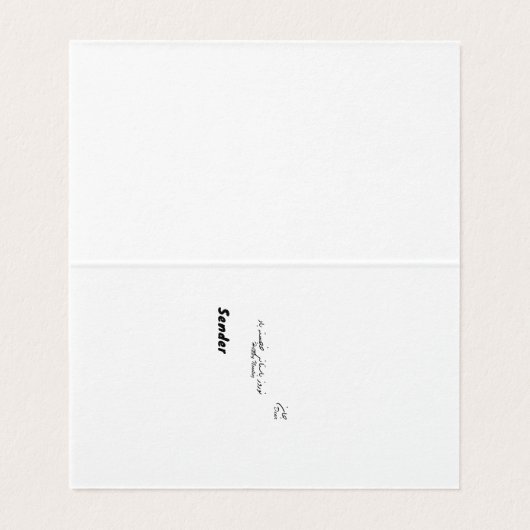 Carte pliée Haji Firuz (Inside Unfolded)